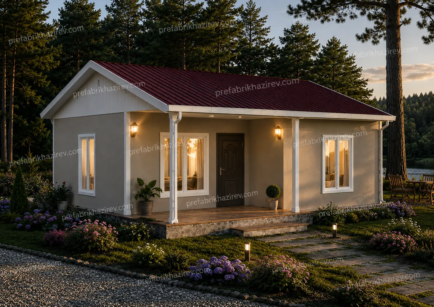 64m2 Prefabrik Ev Modeli