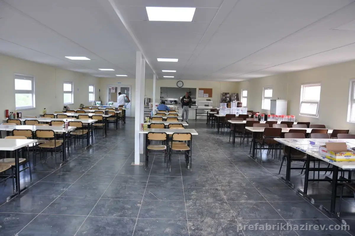 Prefabrik Yemekhane Yapıları