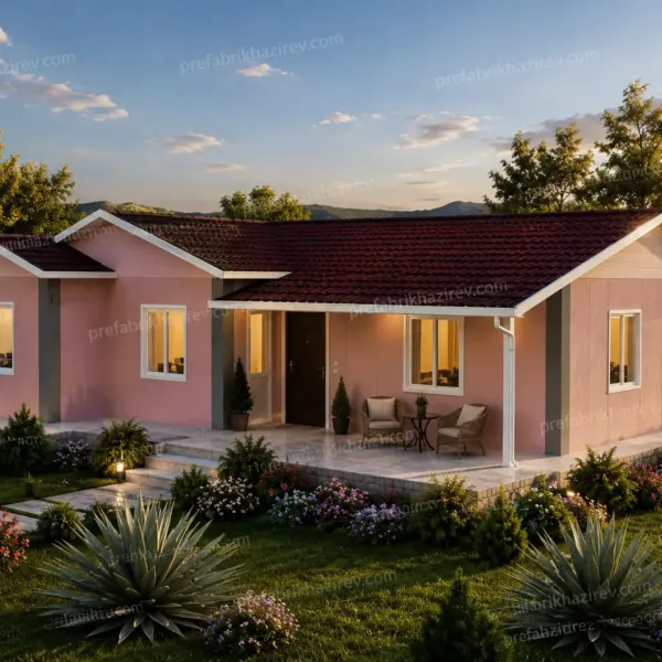 120m2 Prefabrik ev fiyatları