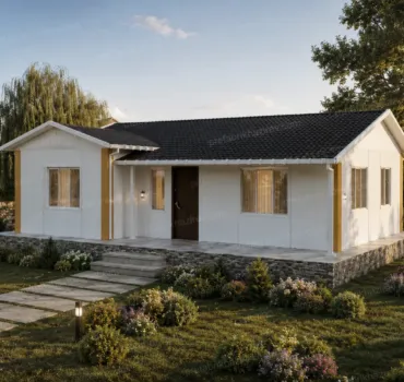 78m2 Prefabrik ev