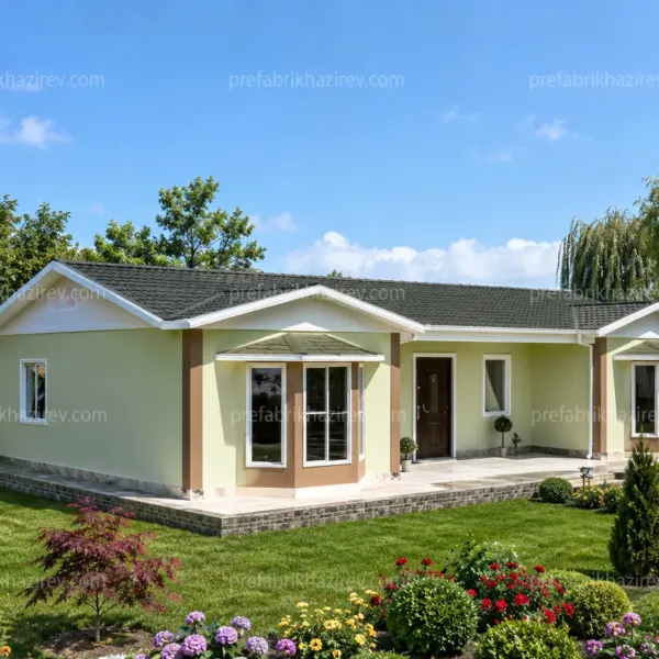 98m2 Prefabrik ev fiyatları
