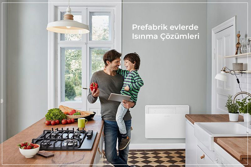 Prefabrik evler nasıl ısınır?